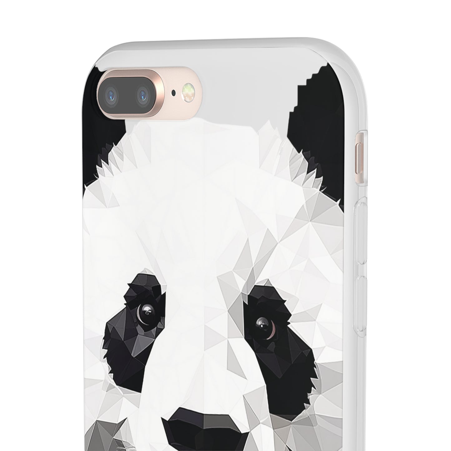 Cute Polygonal Panda Flexi phone Case - Protect Your Phone with Some Unique and Adorable Style