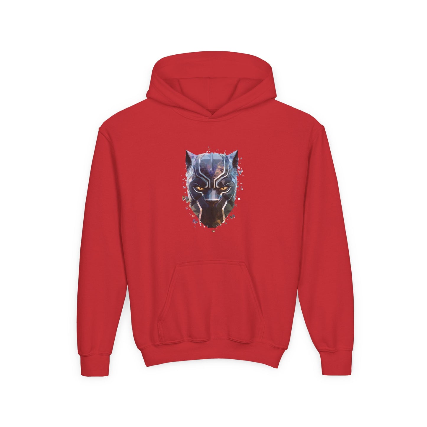 Black Panther Youth Hoodie, Kids Superhero Sweatshirt, Marvel Comic Gift, Stylish, Cozy Kids Clothing, Birthday Present