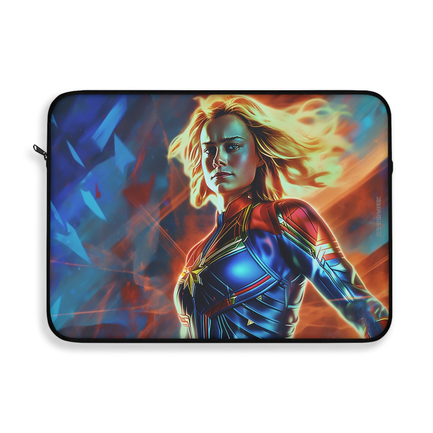 Captain Marvel Laptop Sleeve - Unleash Power and Style with Your Device - Avengers