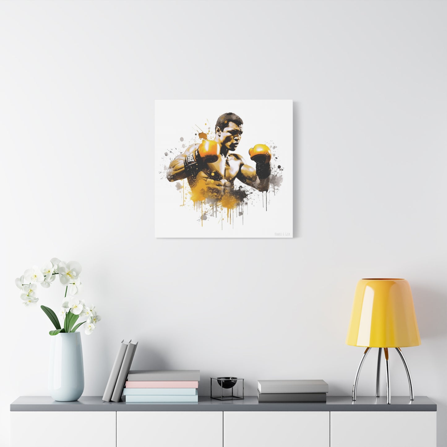 Muhammed Ali Canvas - Celebrate the Legendary Spirit of a Boxing Icon