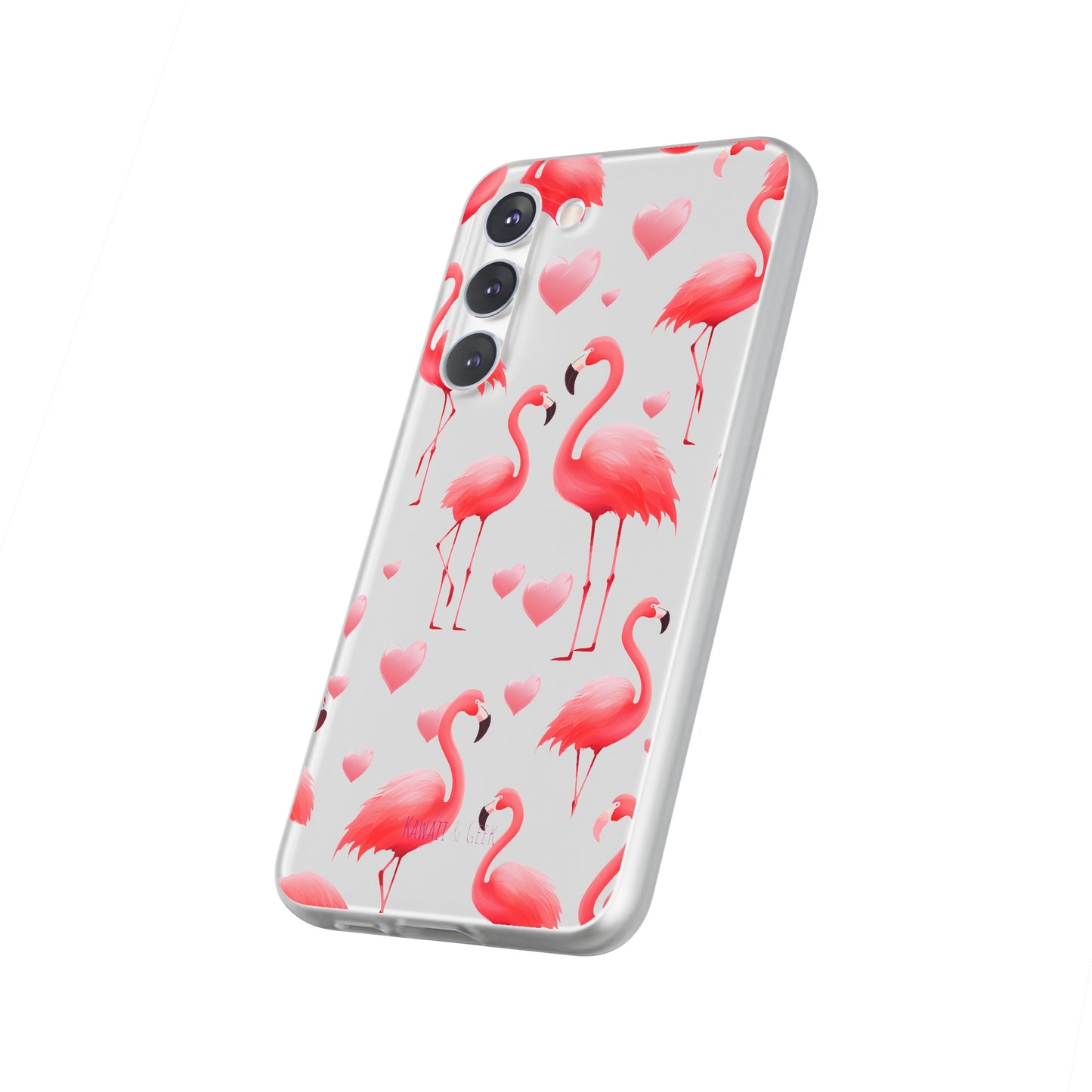 Pink Flamingo Elegance Flexi Phone case