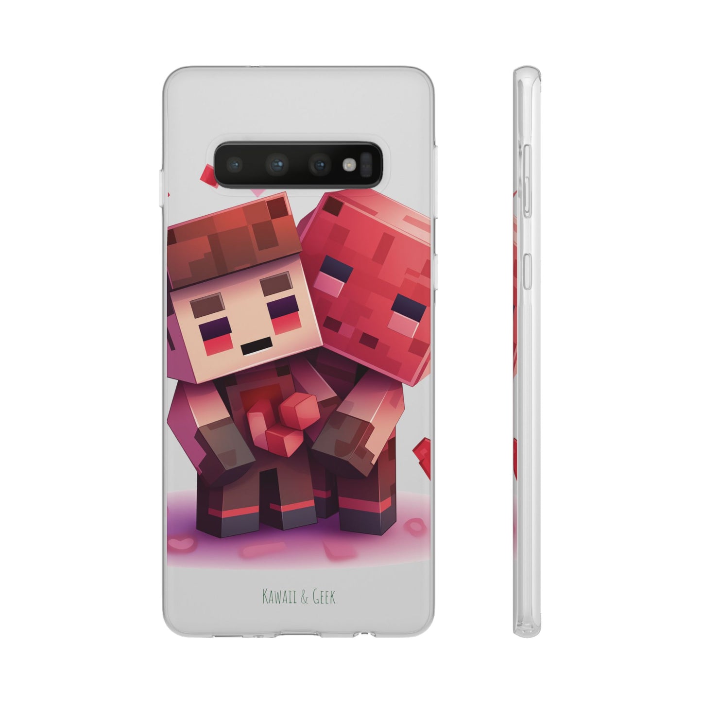 Phone Case - Lovers Minecraft Inspired Design