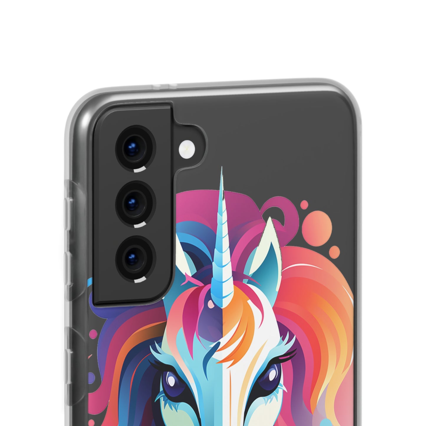 Ink Unicorn Flexi Transparent Phone Case