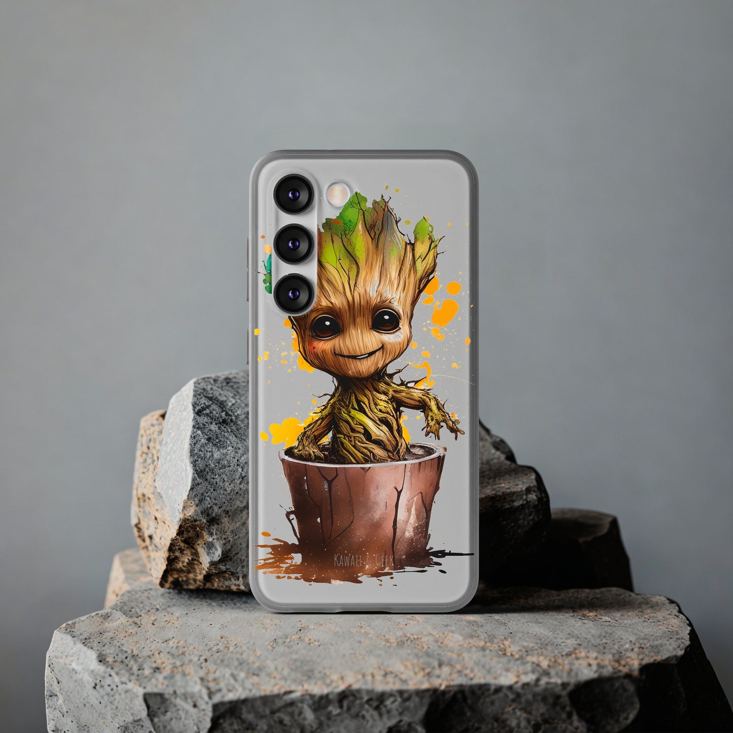 Baby Groot Flexi Phone Case - Add Adorable Charm to Your Device