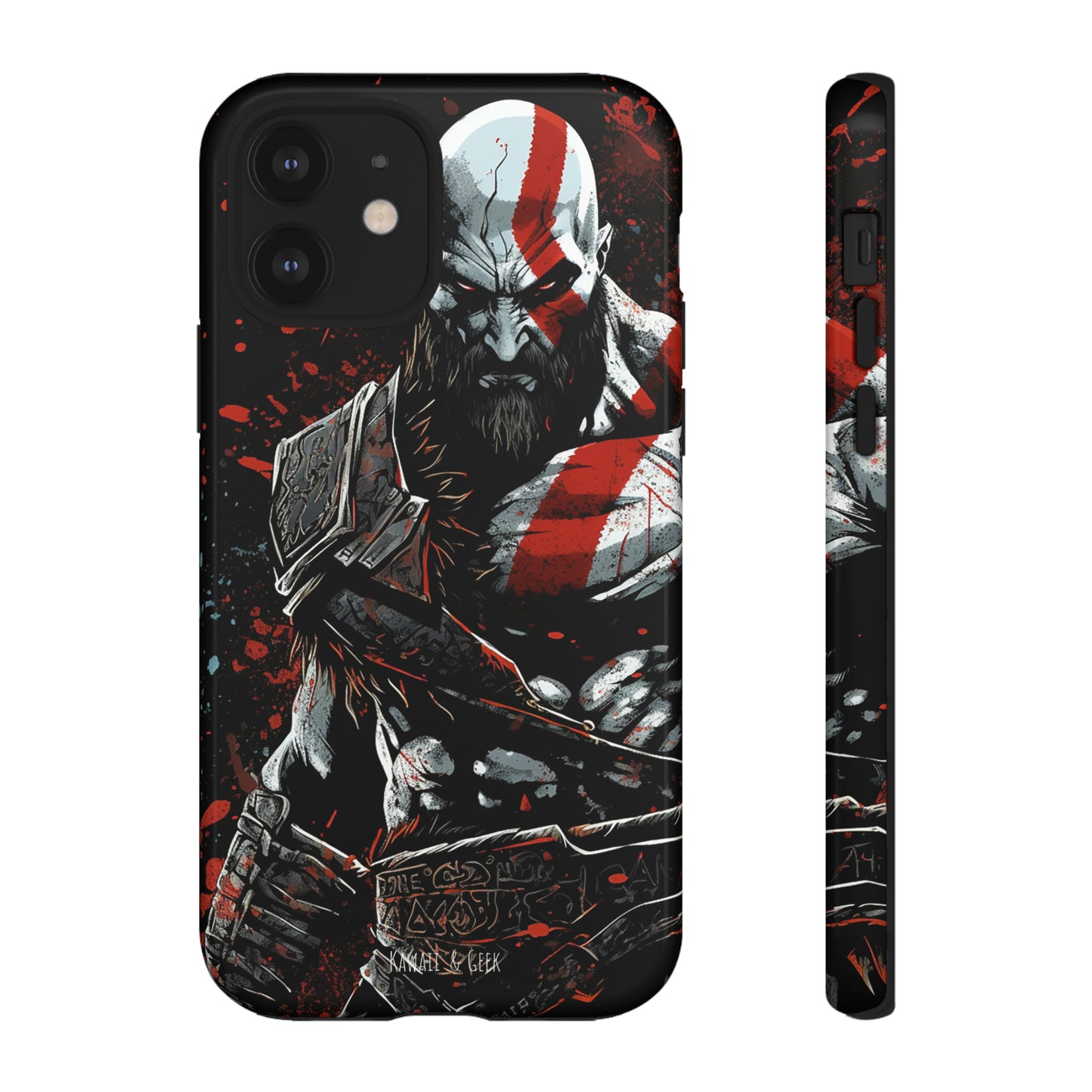 Kratos Tough Phone Case - Unleash the Power of the God of War in Style