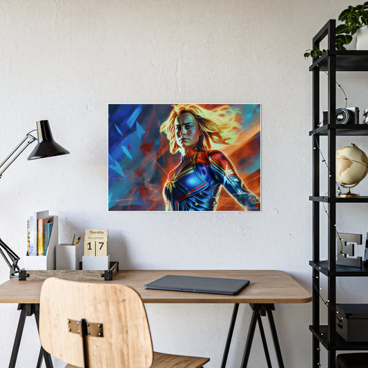 Captain Marvel Poster - Empower Your Space with Marvel's Mighty Heroine - Avengers