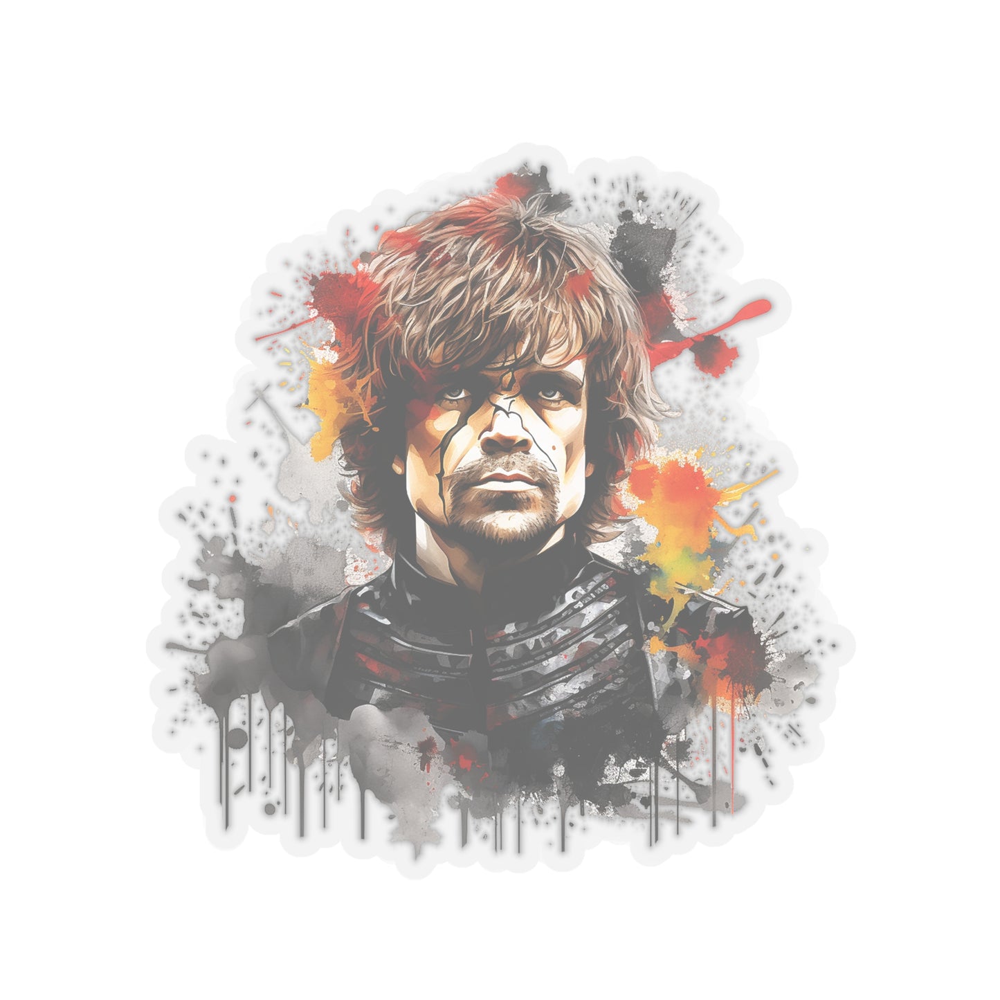 Watercolor Tyrion Lannister Sticker - Premium Game of Thrones Sticker