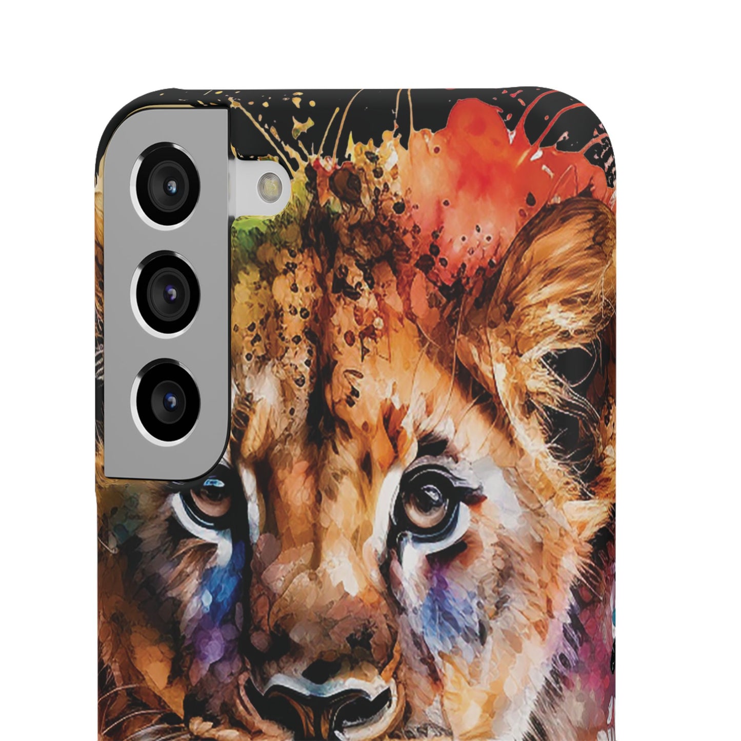 Phone Case Watercolor Lion Cub