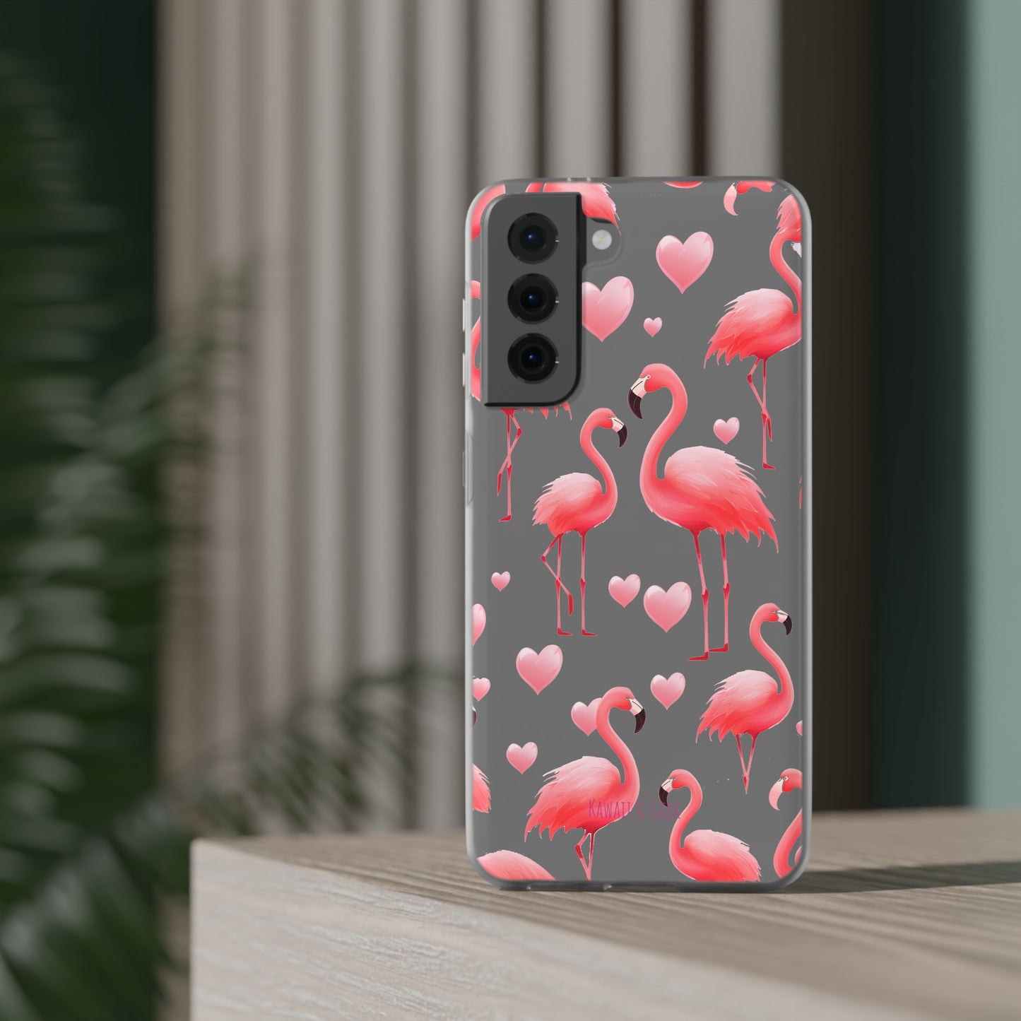 Pink Flamingo Elegance Flexi Phone case