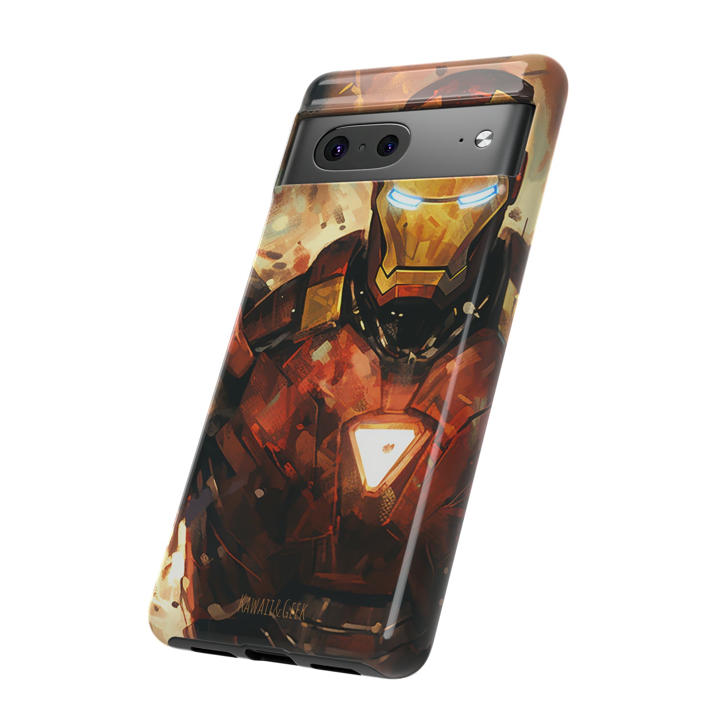 Iron Man Painting Tough Phone Case - Add Some Bold and Unique Style to Your Tech