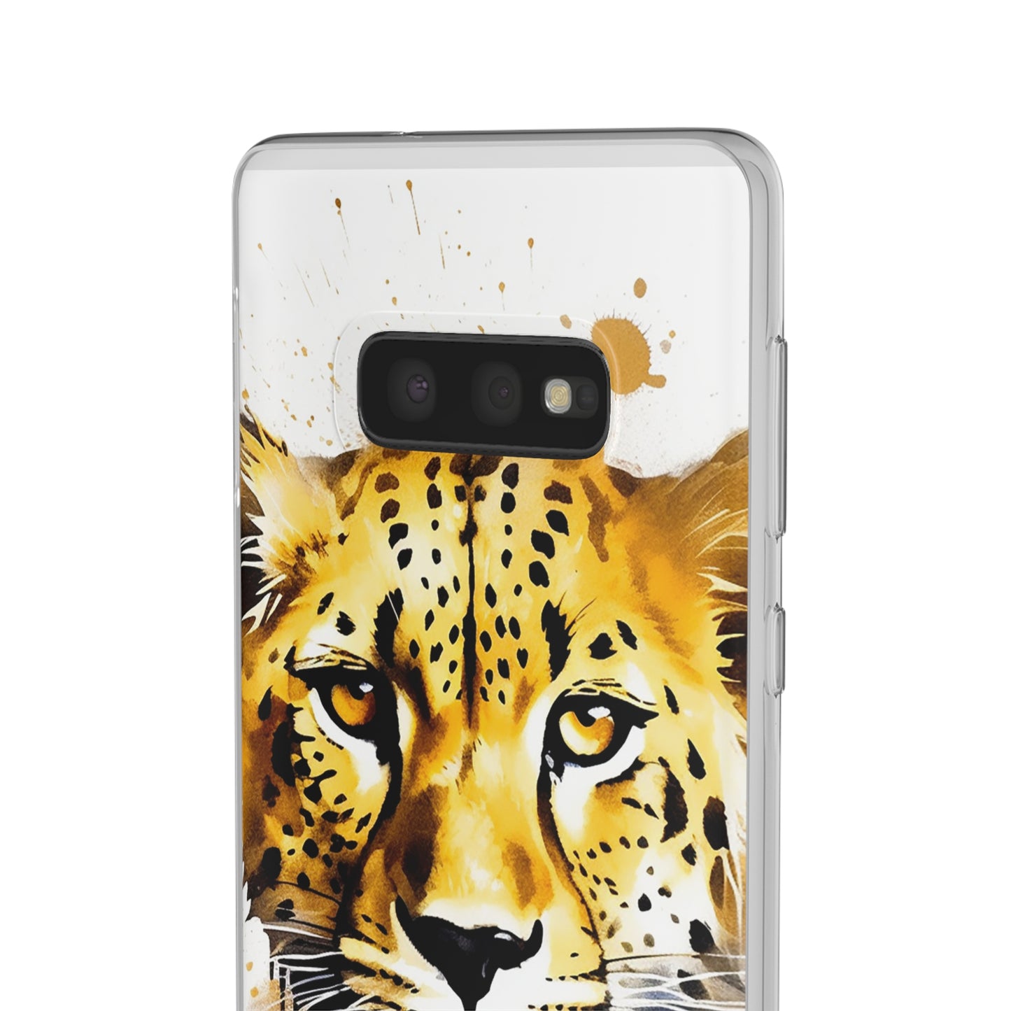 Cheetah Flexi Phone Case - Add a Touch of Elegance and Style to Your Device