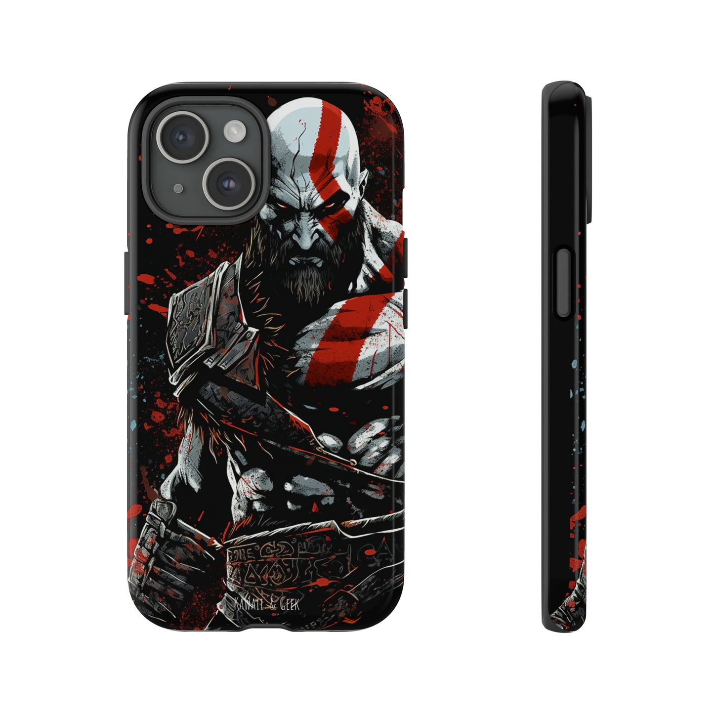 Kratos Tough Phone Case - Unleash the Power of the God of War in Style