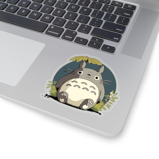 Cute Totoro Sticker - Add Some Adorable and Whimsical Style to Your Tech