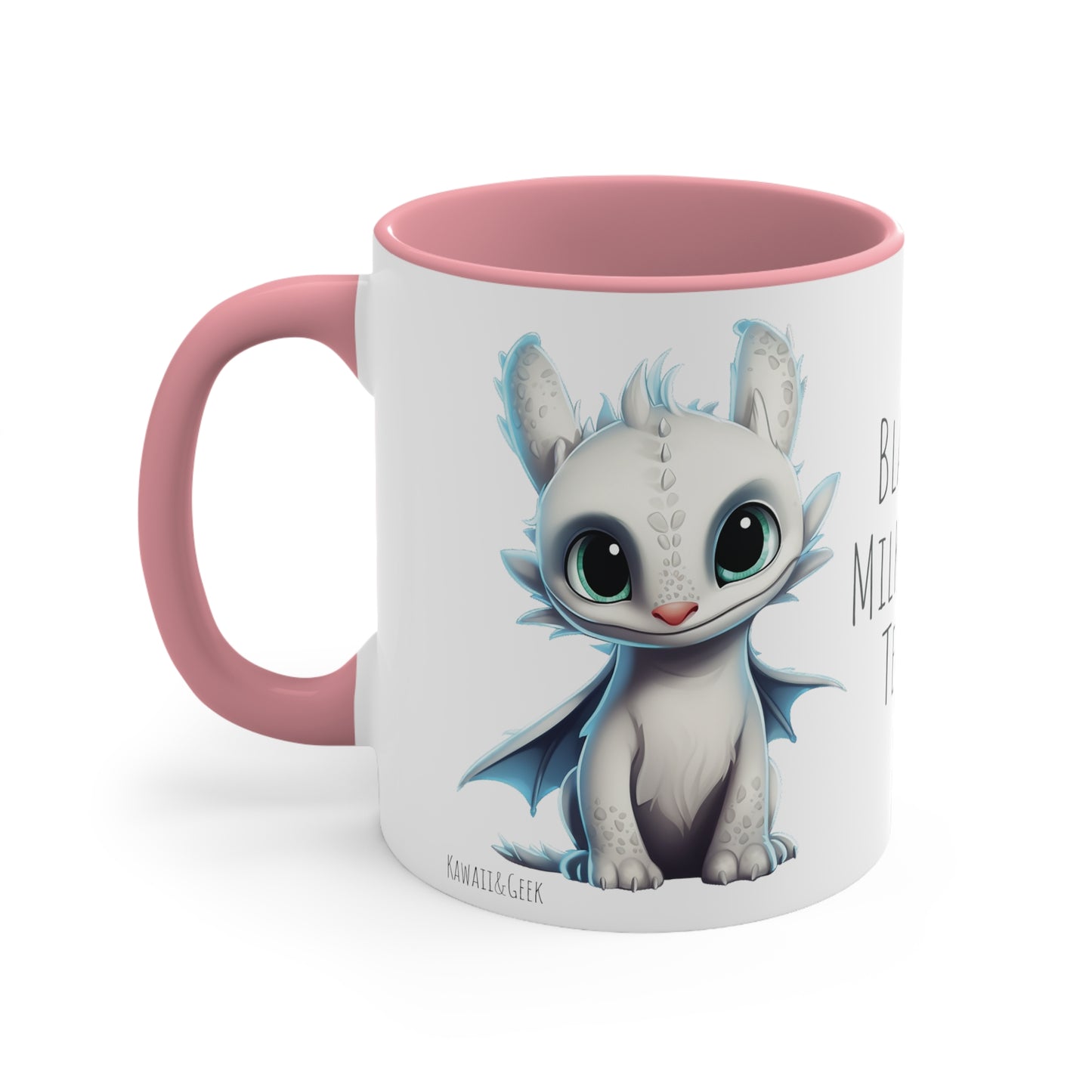 Toothless and Light Fury Mug - Choose Your Brew: Black or Milk Coffee ?