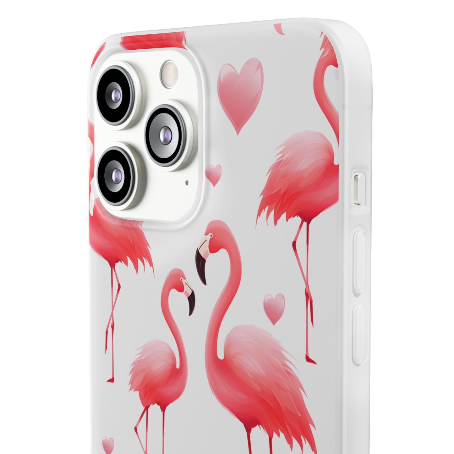 Pink Flamingo Elegance Flexi Phone case