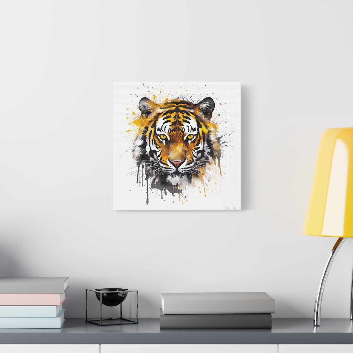 Fearless Tiger Canvas - Embrace the Majestic Power of Nature