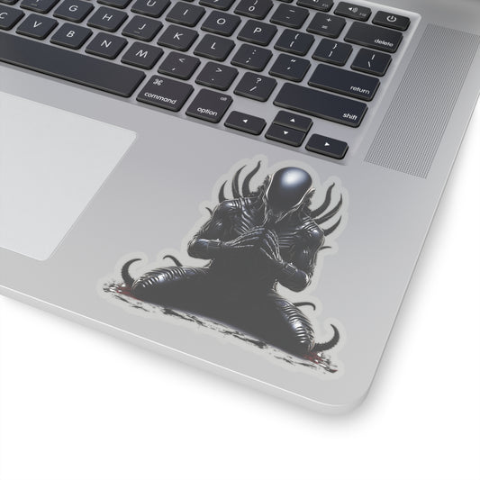 Zen Alien Xenomorph sticker - Premium Halloween Sticker