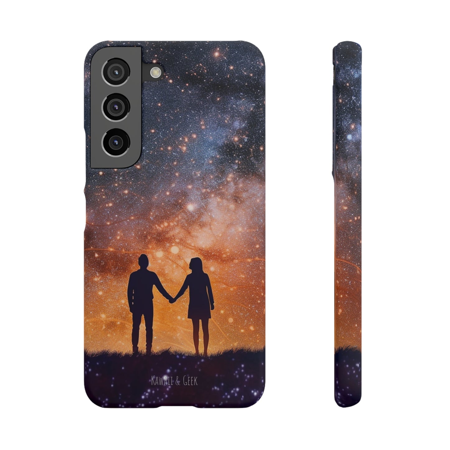 Starry Night Lovers Phone Case - Embrace the Beauty of the Night Sky