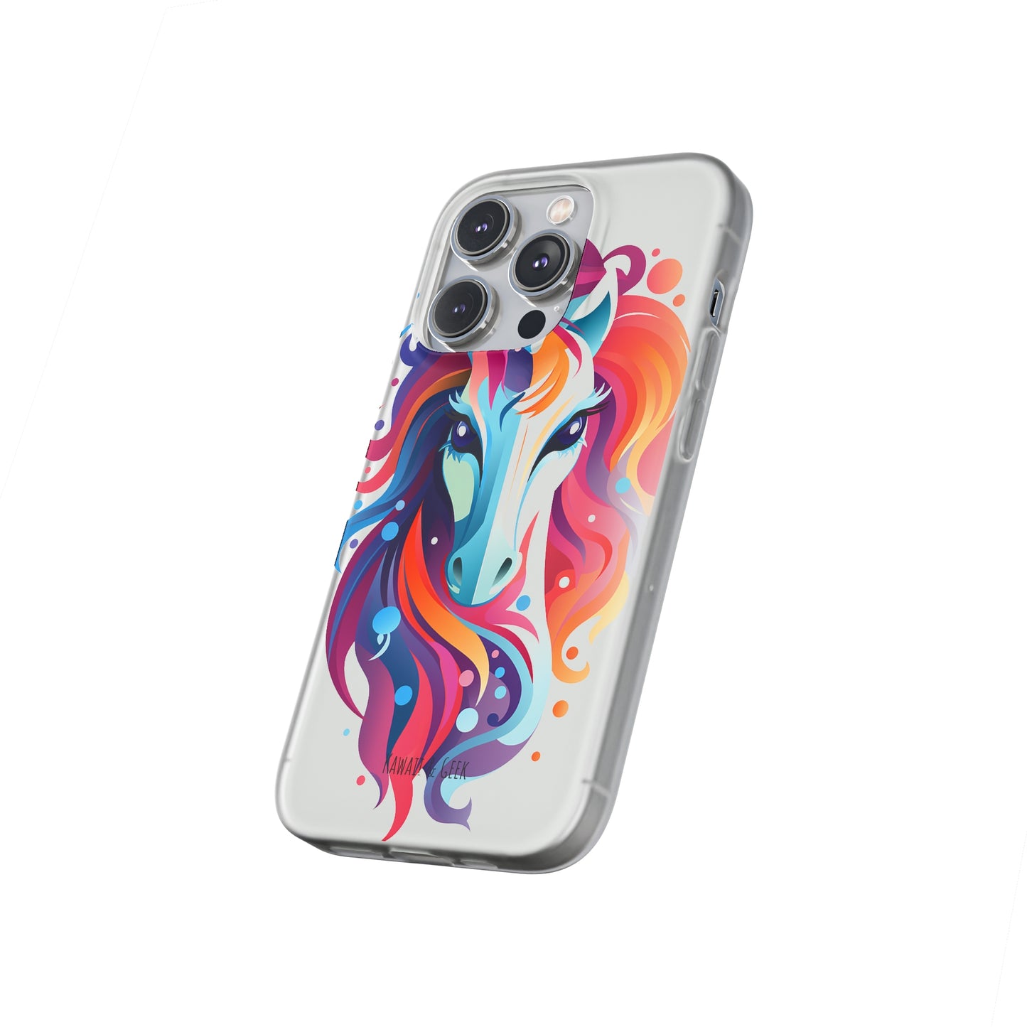 Ink Unicorn Flexi Transparent Phone Case