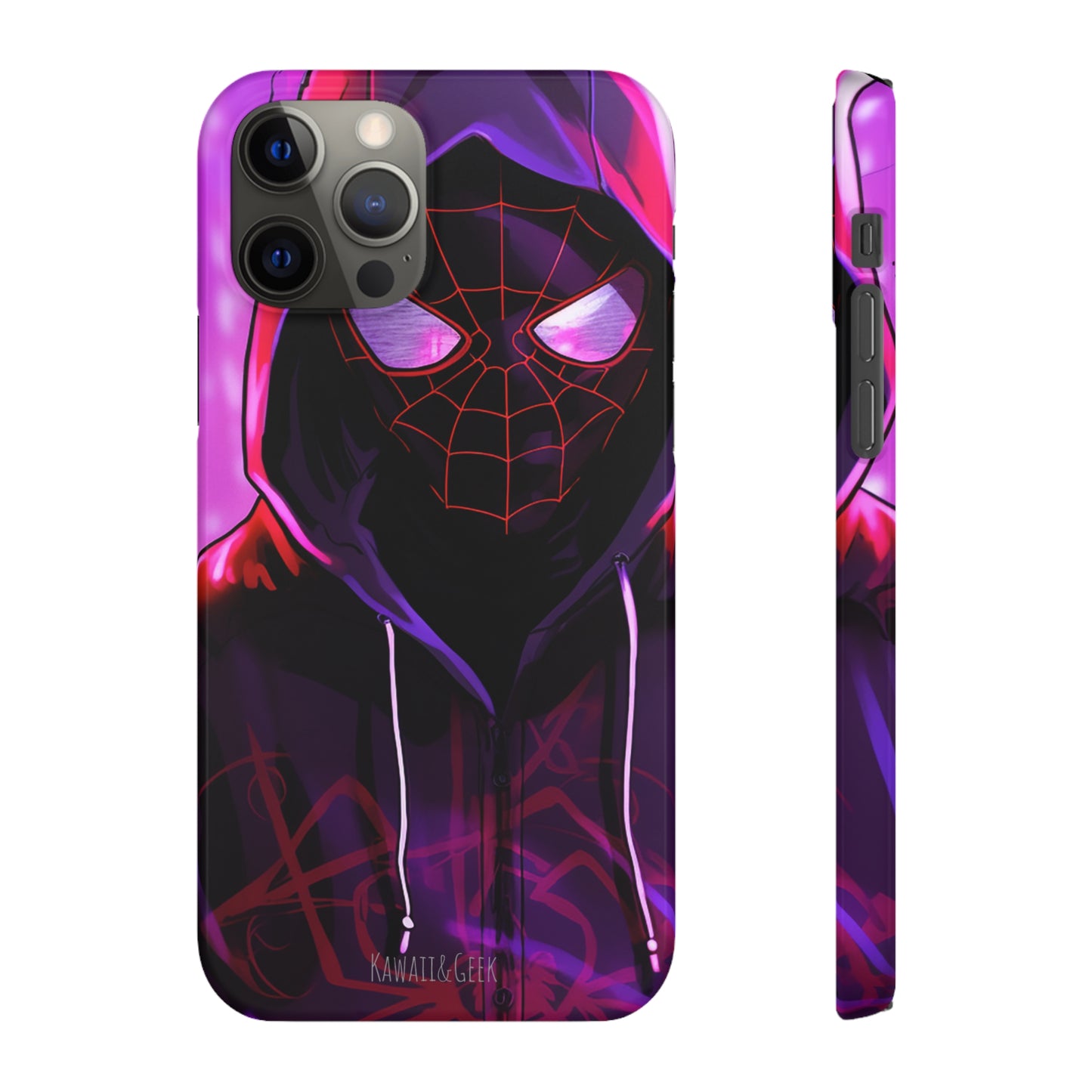 Miles Morales Phone Case - Protect Your Phone in Style with a Unique and Artistic Design - Spider Man - Marvel