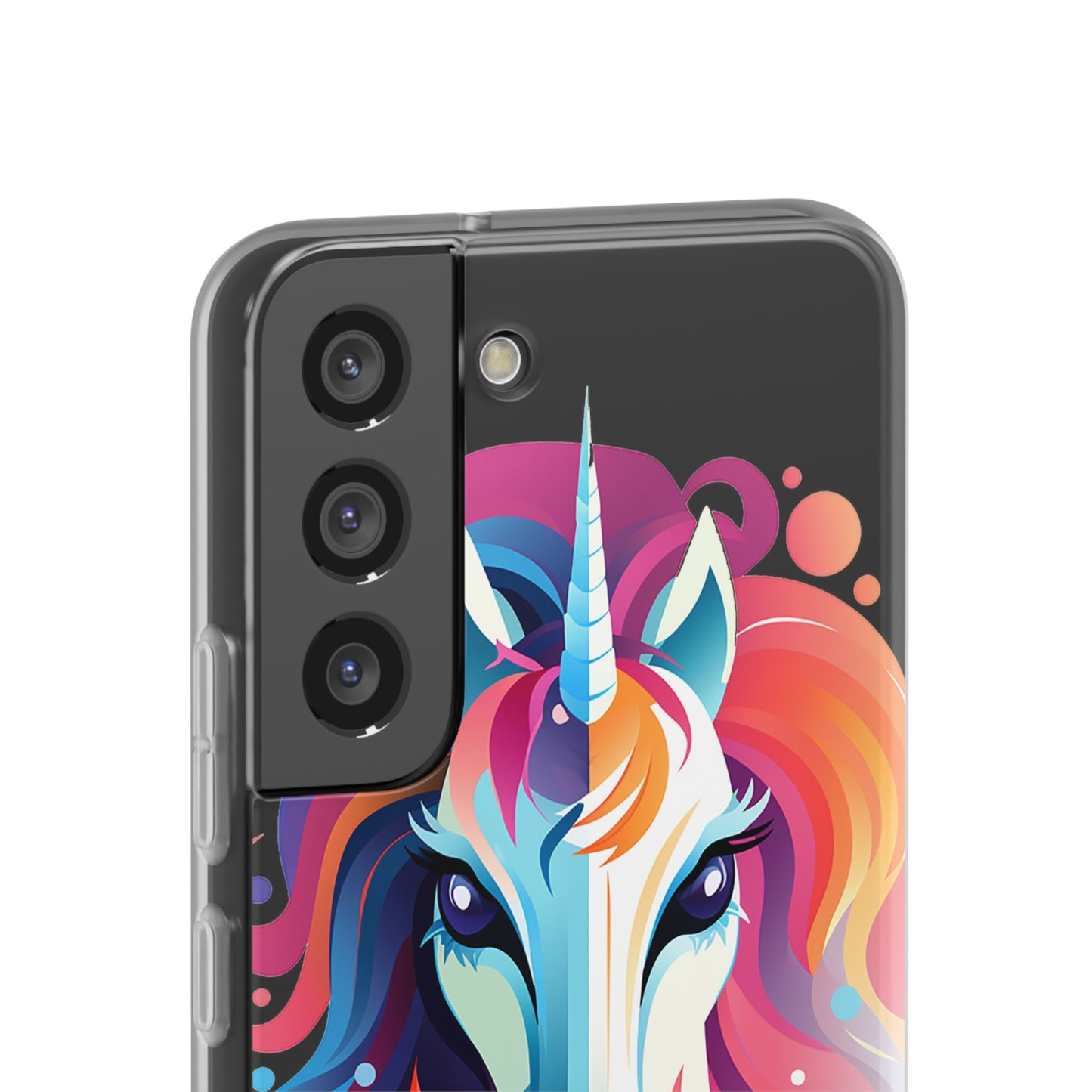 Ink Unicorn Flexi Transparent Phone Case