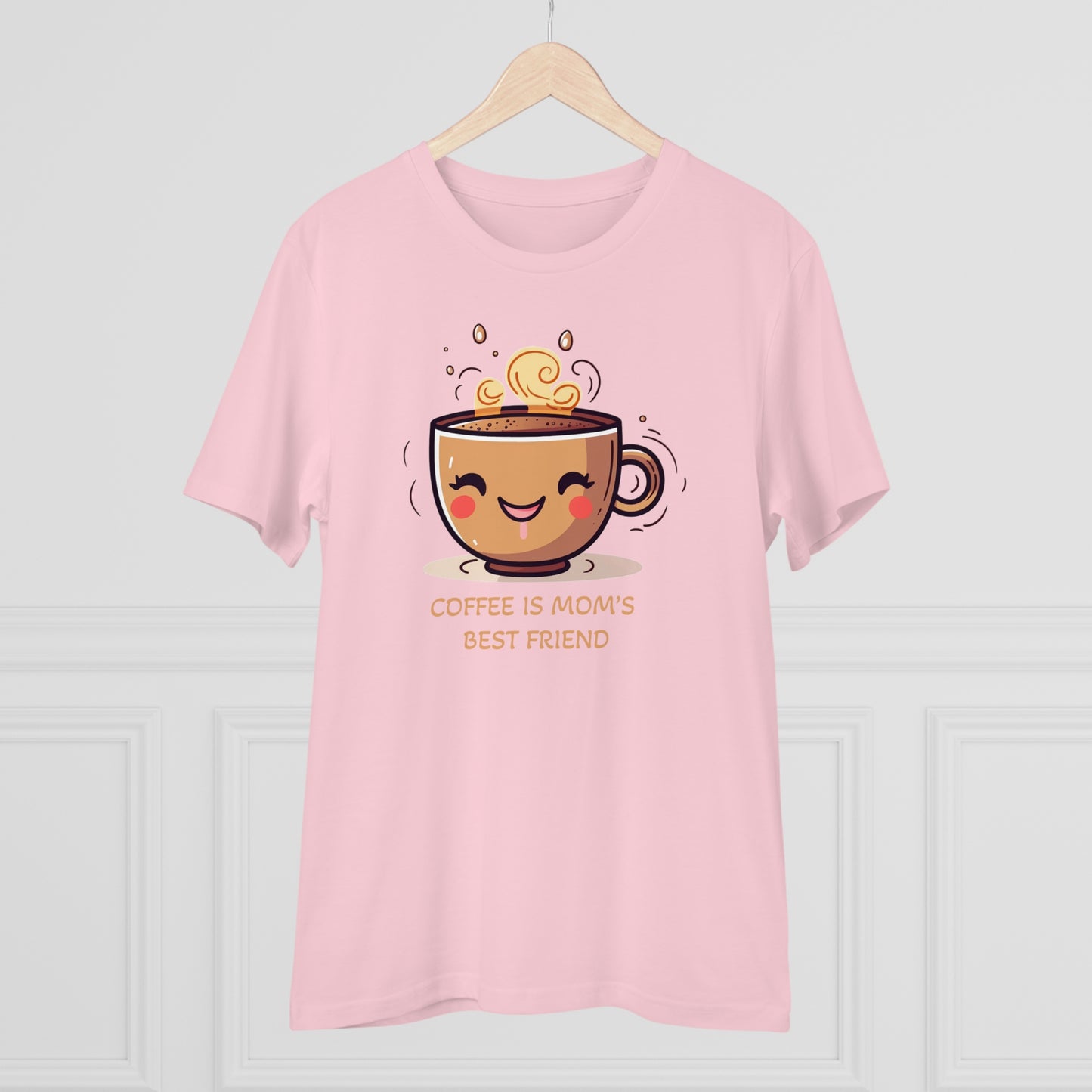 Coffee is Mom's Best Friend - Unisex Eco-Friendly T-Shirt - Celebrate Mother's day in Style and Sustainability