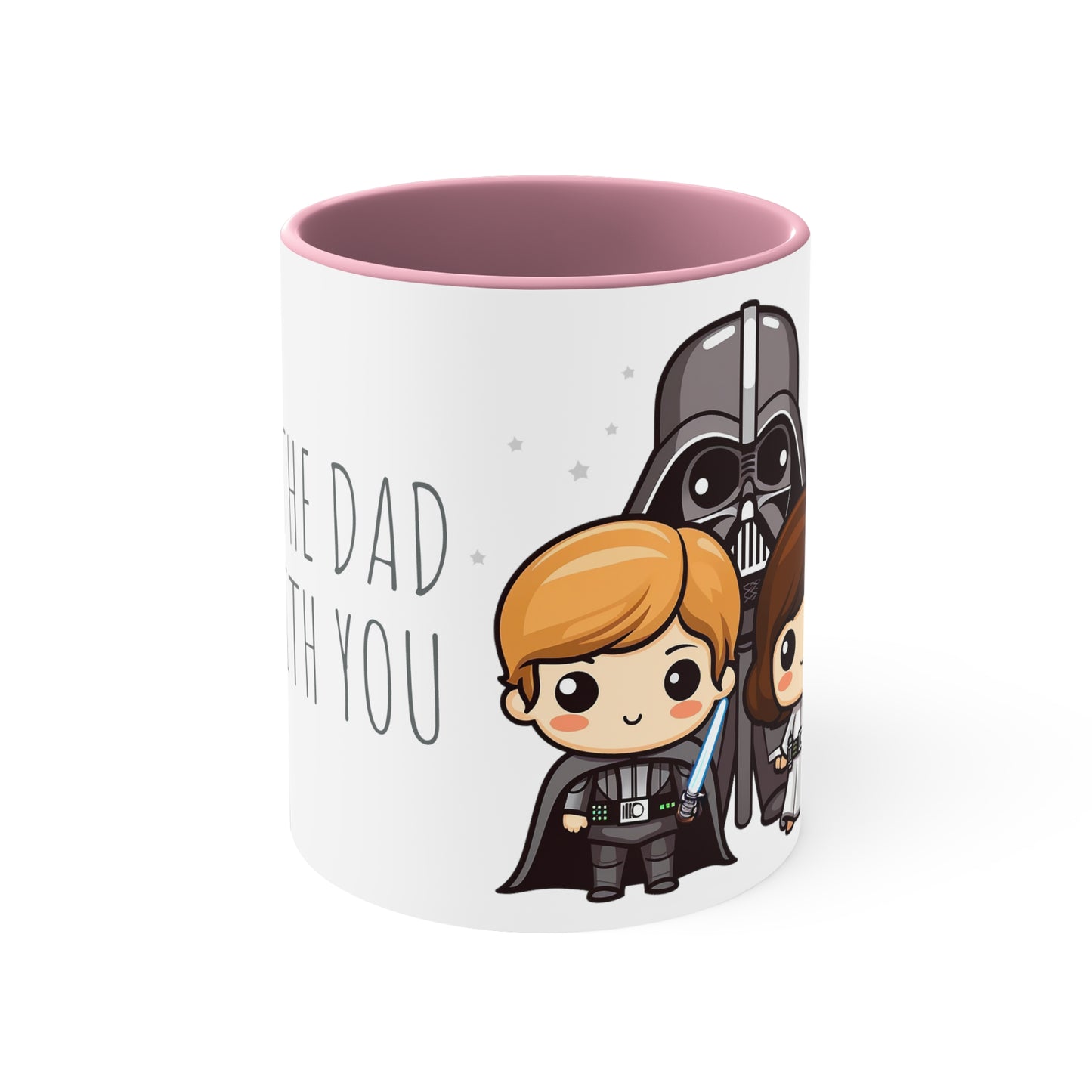 Darth Vader Mug with Kids Luke and Leia : May the Dad Be with You - Star Wars - Father's Day Special