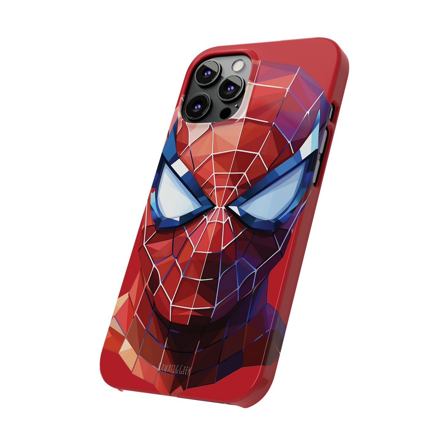 Spider-Man Slim Phone Case iPhone 15 compatible - Embrace Web-Slinging Style - Avengers