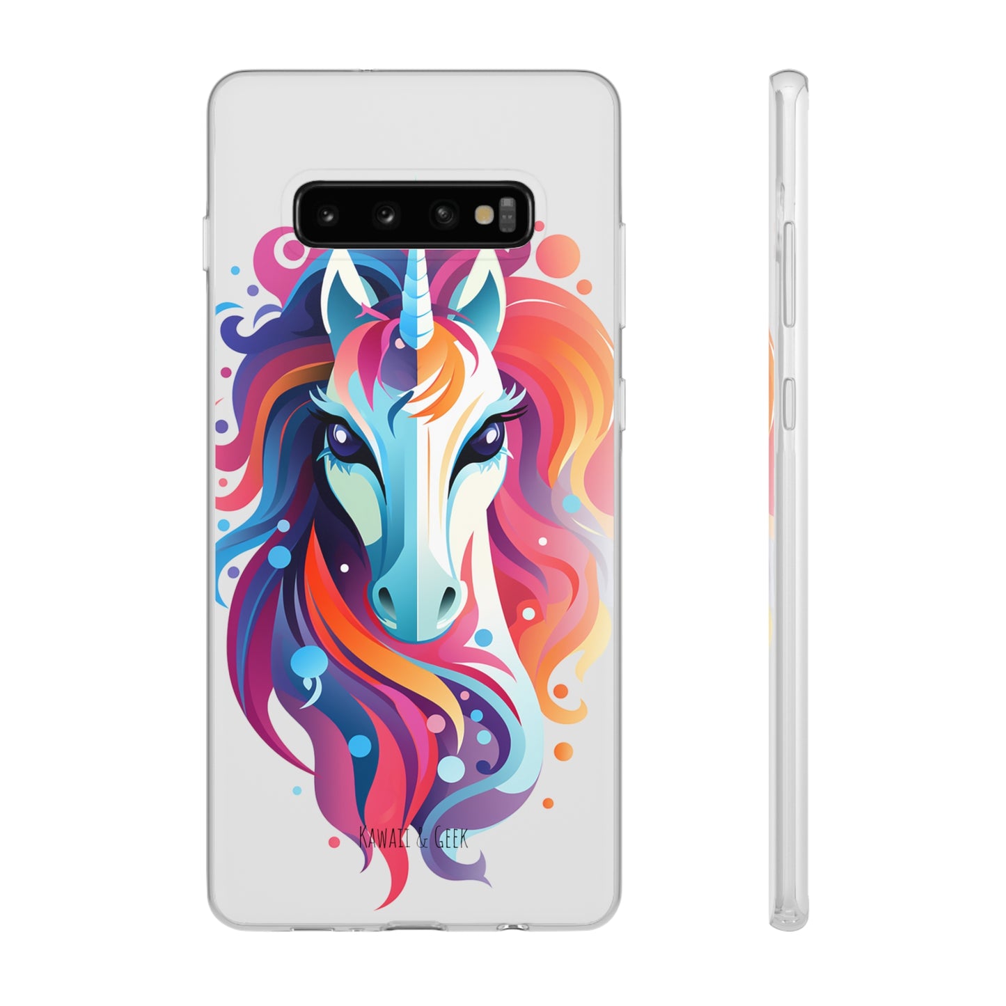 Ink Unicorn Flexi Transparent Phone Case