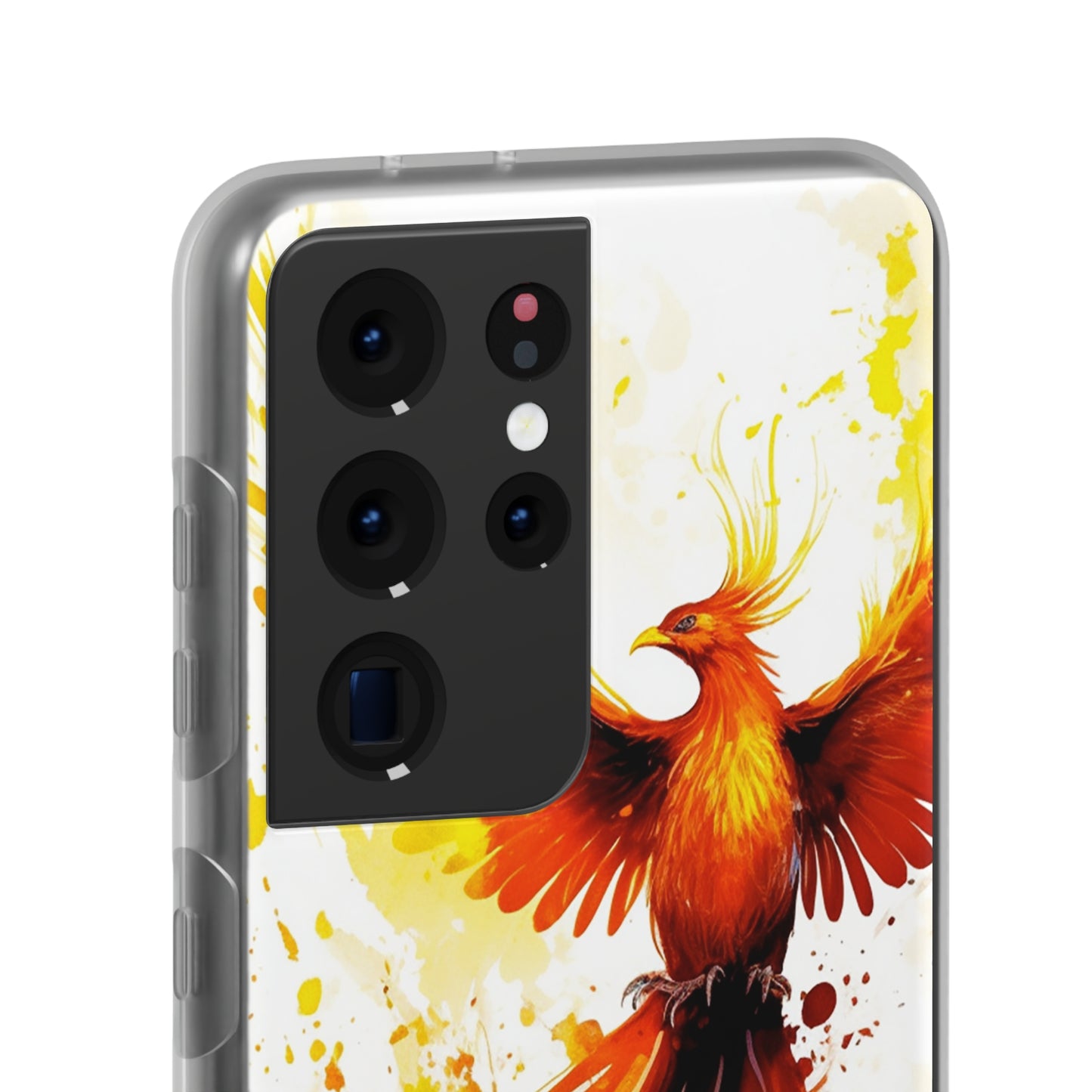 Phoenix Flexi Phone Case - Embrace the Symbol of Rebirth in Style