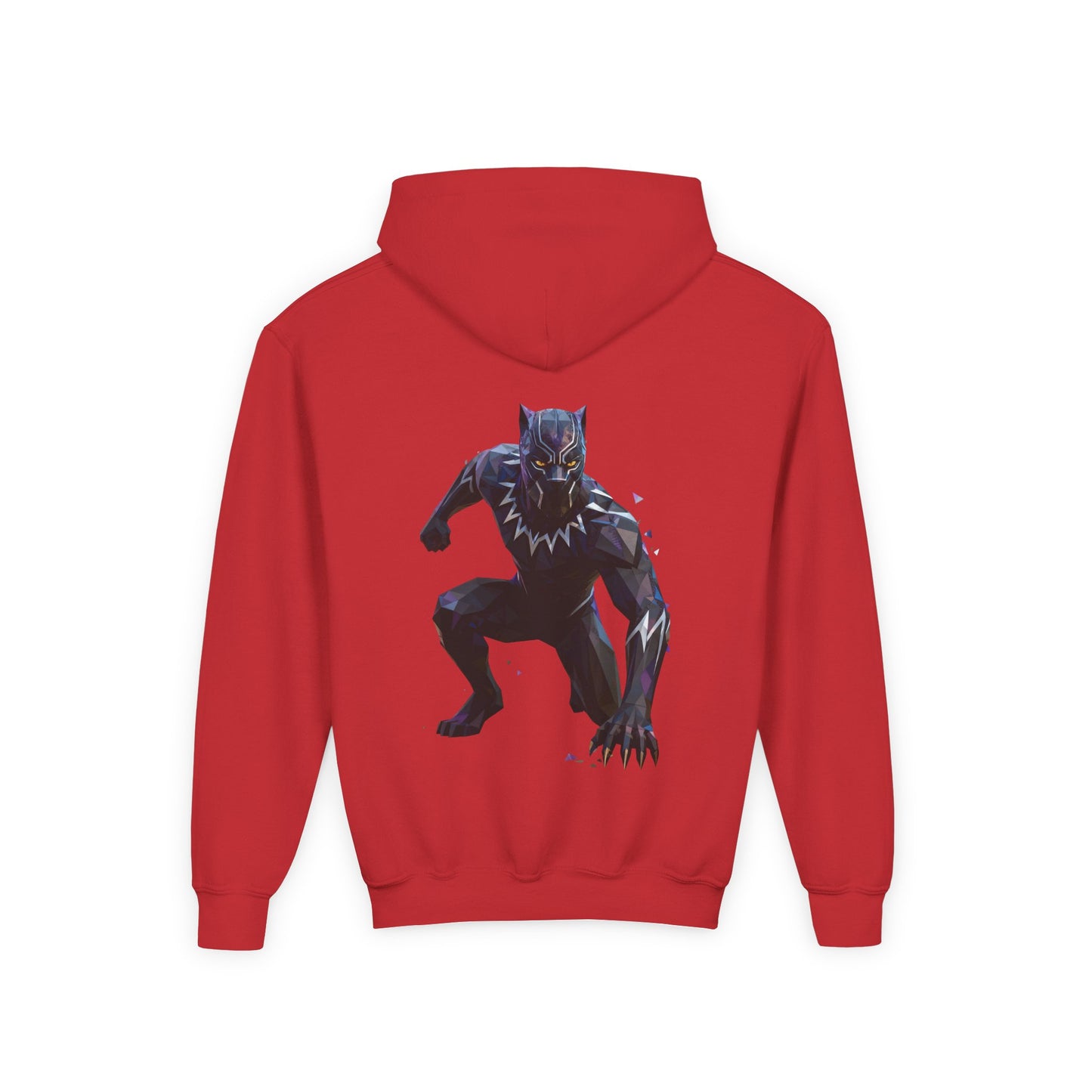 Black Panther Youth Hoodie, Kids Superhero Sweatshirt, Marvel Comic Gift, Stylish, Cozy Kids Clothing, Birthday Present