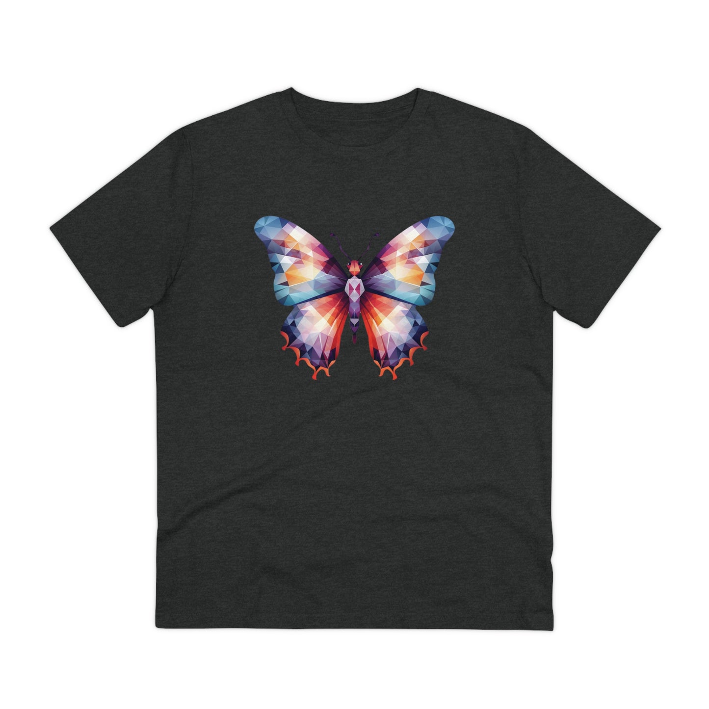 Butterfly Polygonal T-Shirt - Embrace Vibrant Transformation