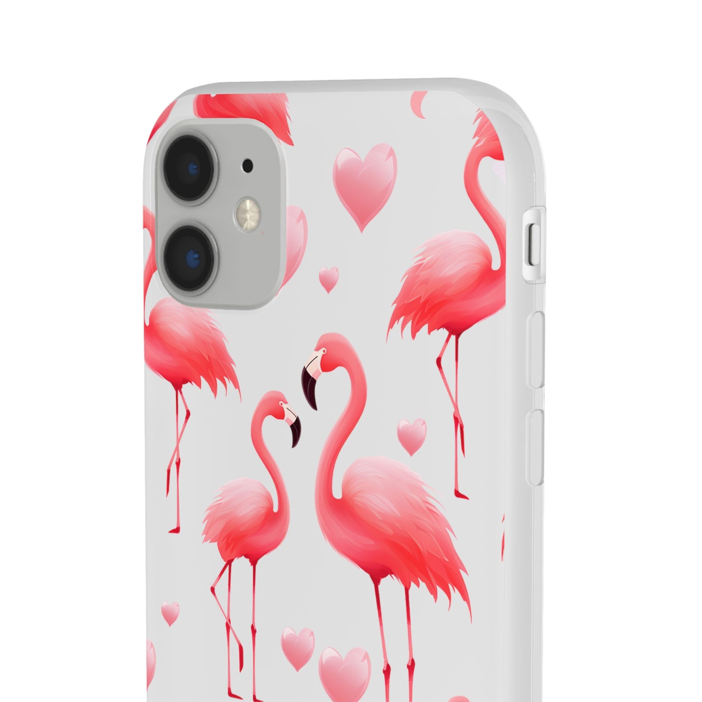 Pink Flamingo Elegance Flexi Phone case