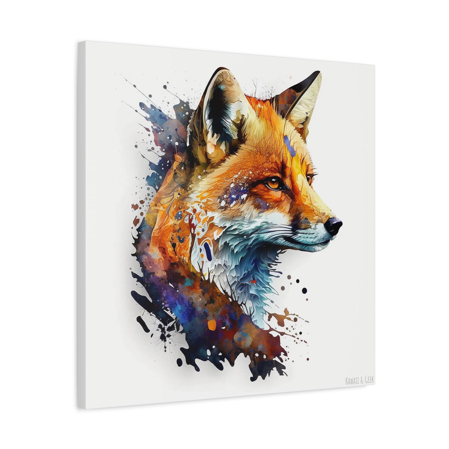 Fox Canva - Add a Touch of Nature's Elegance to Your Wall Decor