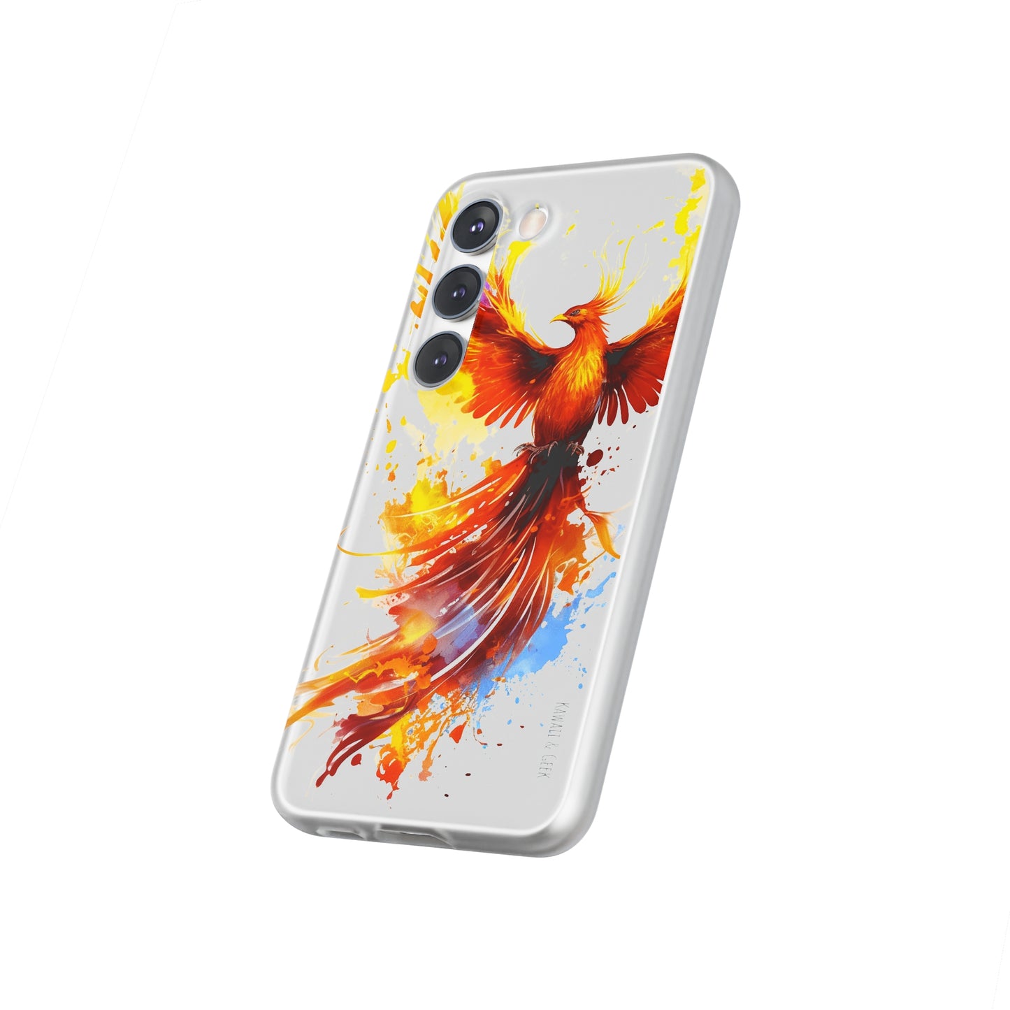 Phoenix Flexi Phone Case - Embrace the Symbol of Rebirth in Style