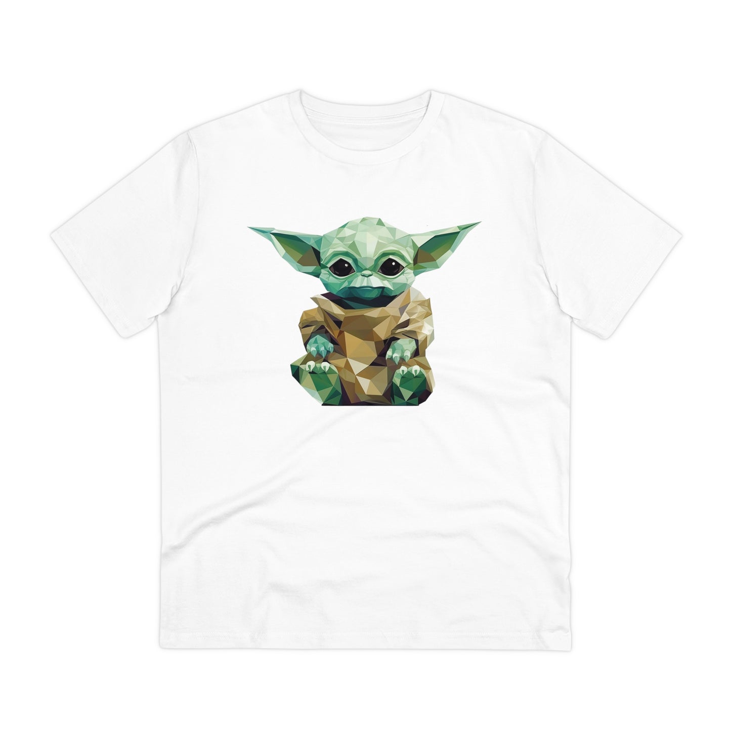 Baby Yoda Grogu Polygonal T-Shirt - Embrace Adorable Force - Star Wars