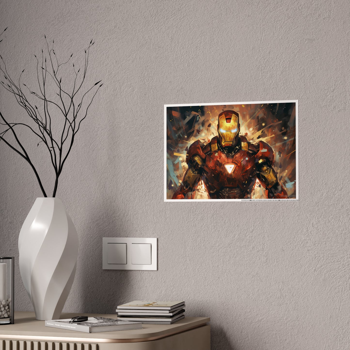 Iron Man Poster - Unleash the Heroic Vibe with Stunning Artistry - Avengers