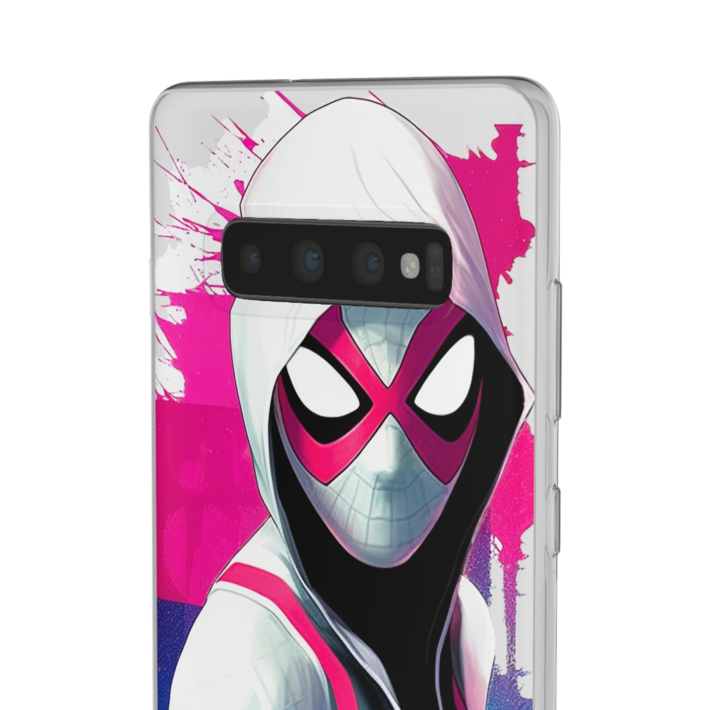 Spider Gwen in Flexi Phone Case - Add Some Colorful and Heroic Style to Your Phone