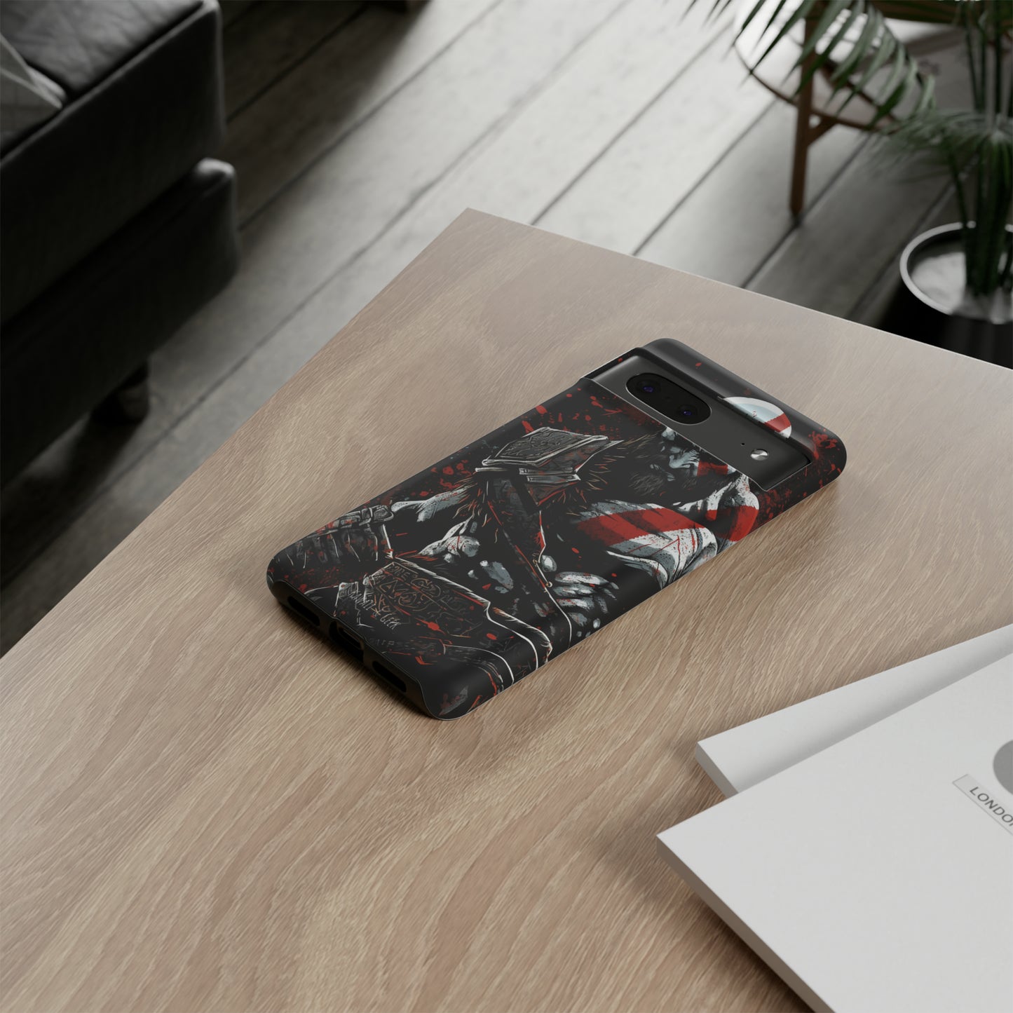 Kratos Tough Phone Case - Unleash the Power of the God of War in Style