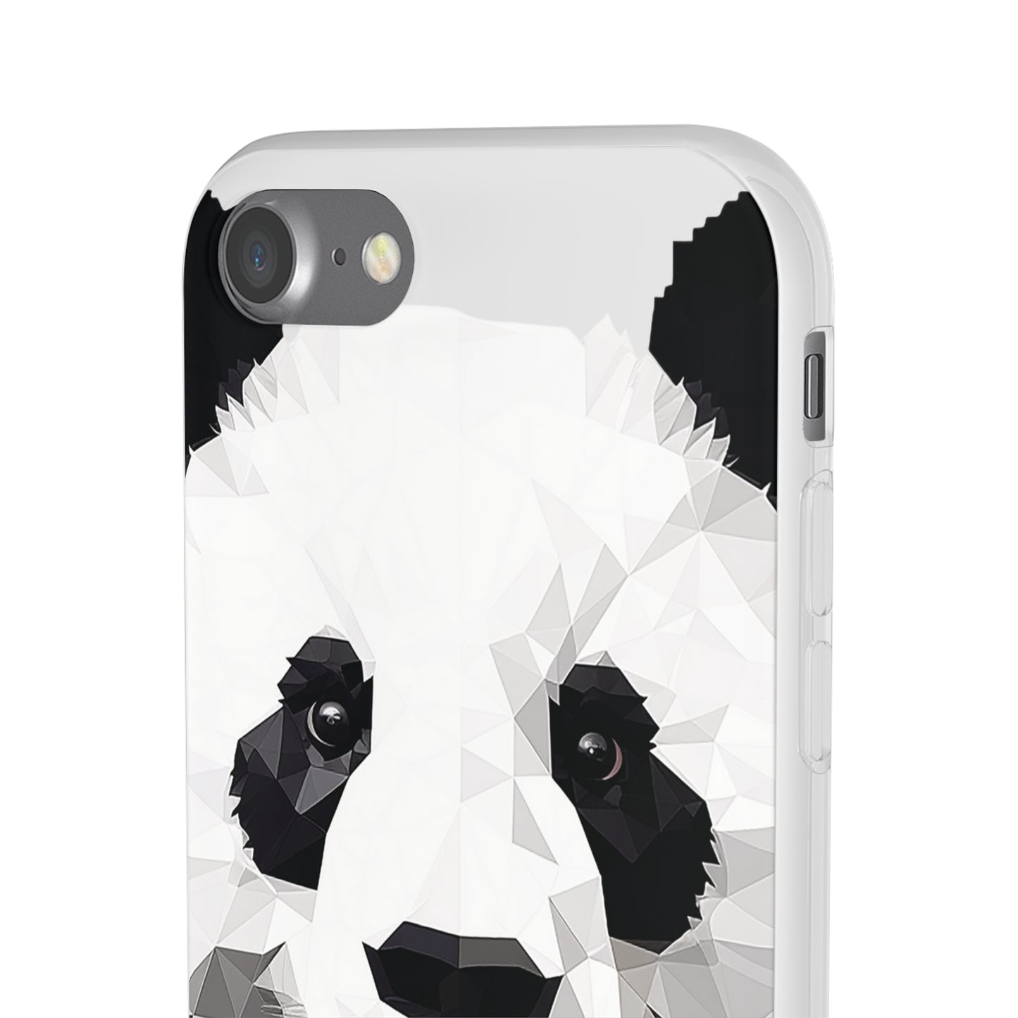 Cute Polygonal Panda Flexi phone Case - Protect Your Phone with Some Unique and Adorable Style