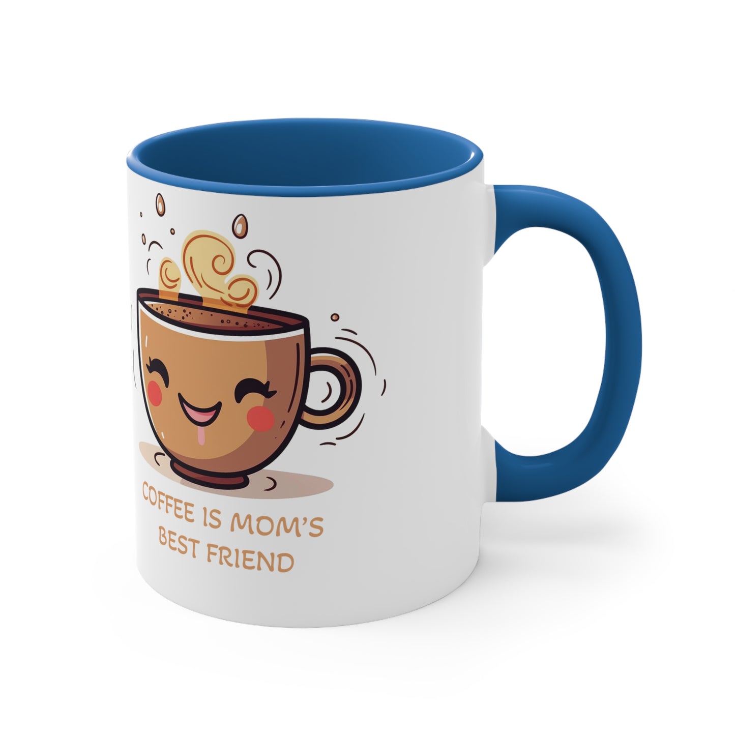 Cute Coffee Mug - A Cup of Joy for Mom with 'Coffee is Mum's Best Friend' - Mother's Day Special