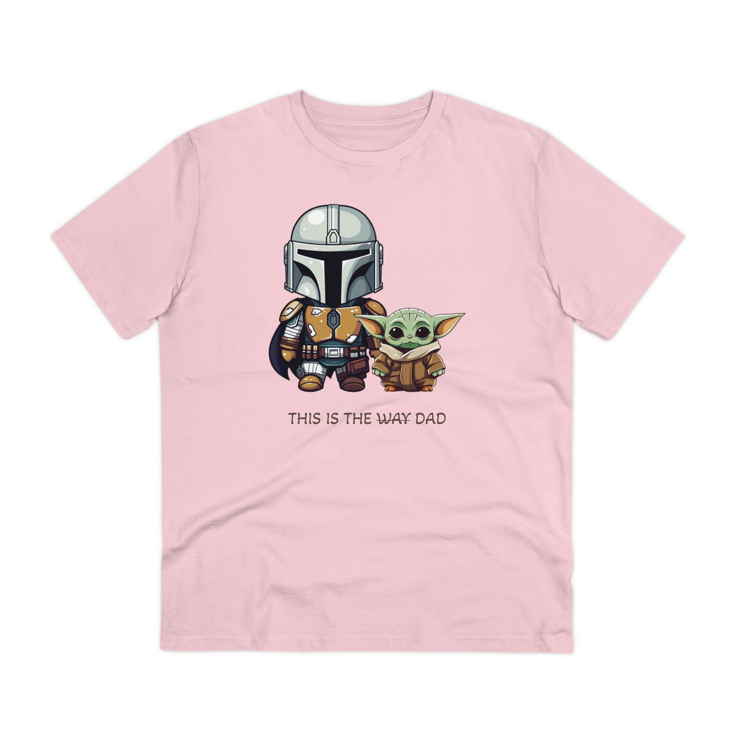 Mandalorian and Baby Yoda T-Shirt - This is the Dad - Celebrate Father's Day in Style and Sustainability - Star Wars