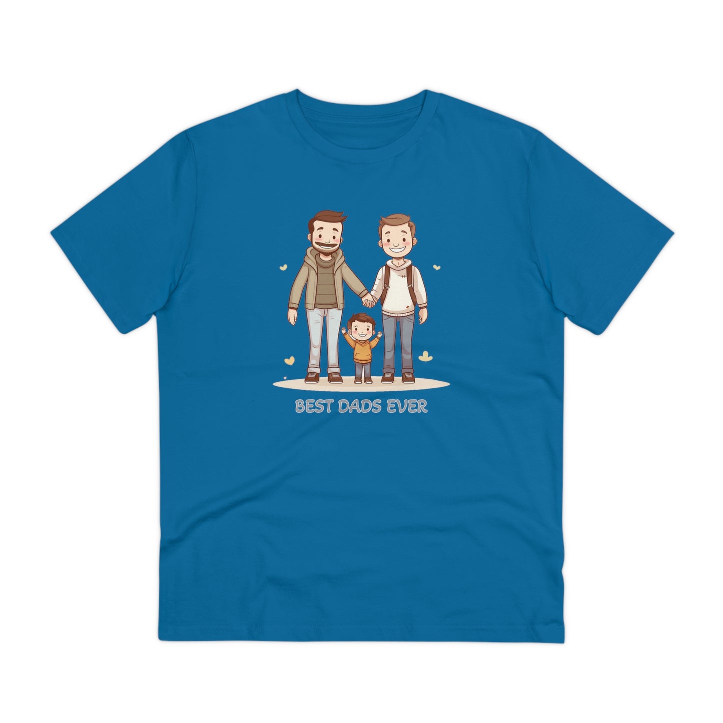 Best Dads Ever LGBT Father's Day T-Shirt - Celebrate Love, Family, and Sustainability