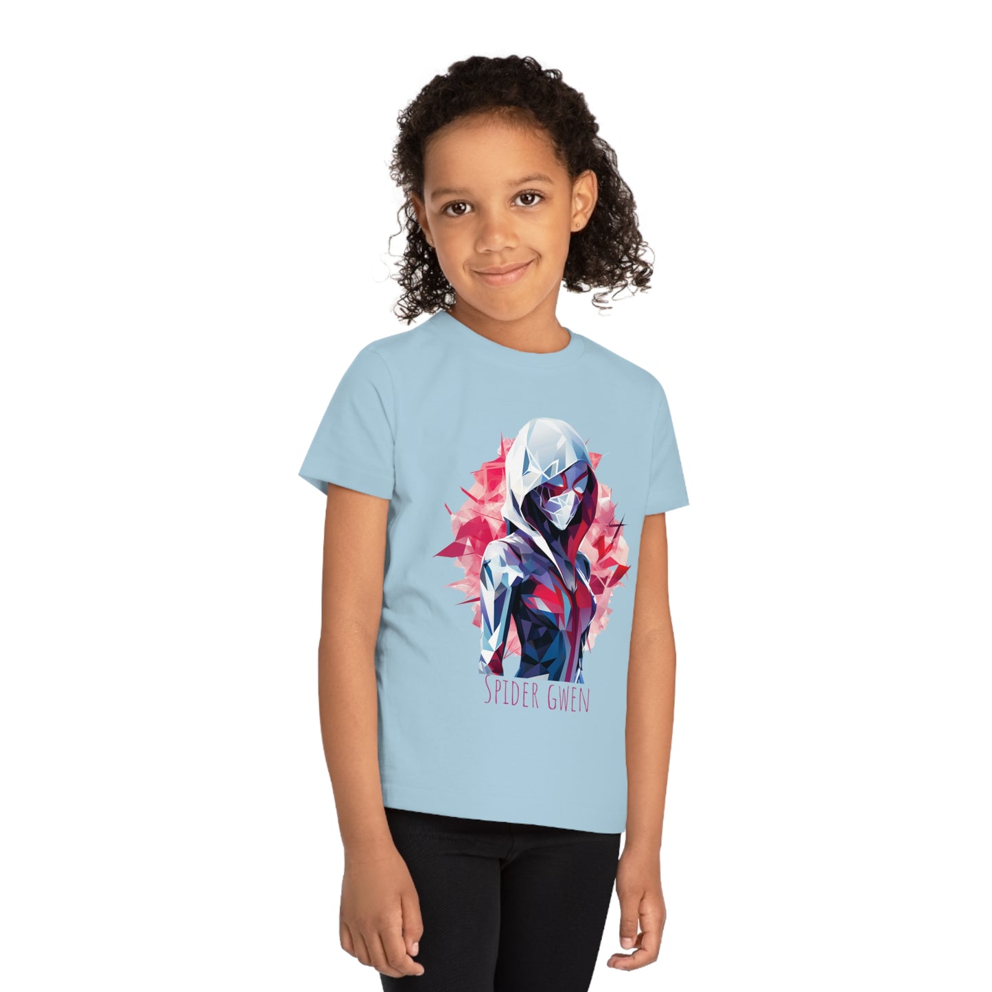 Spider Gwen Kids T-Shirt - Unleash Superhero Style with Eco-Friendly Fashion