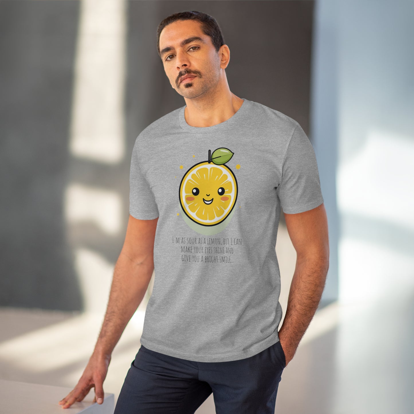 Cute Eco-Friendly Lemon T-Shirt - Brighten Your Day with Citrus Charm !