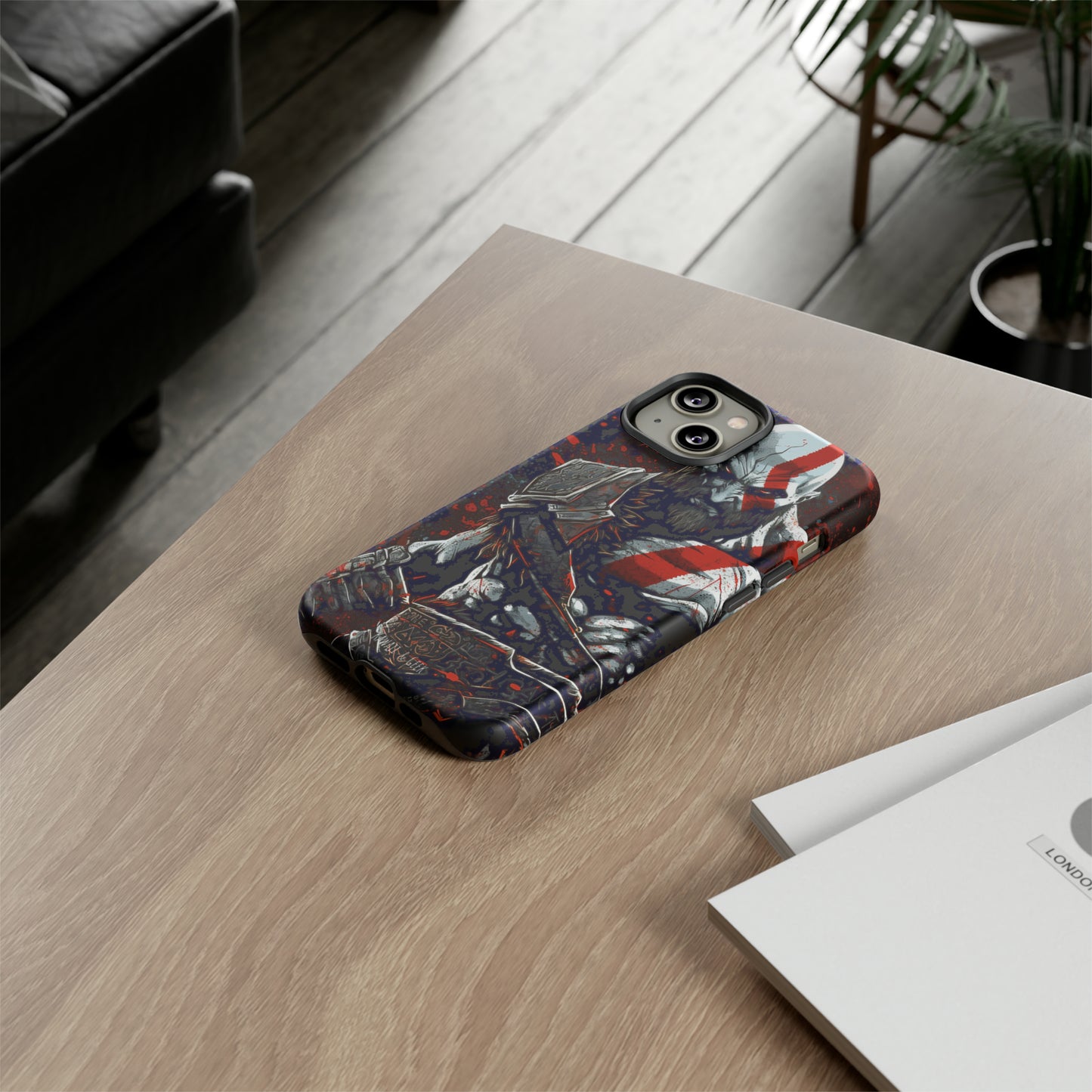 Kratos Tough Phone Case - Unleash the Power of the God of War in Style