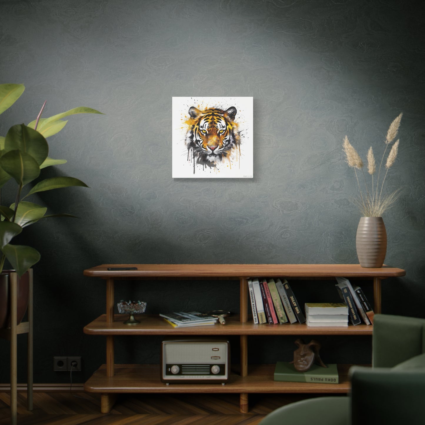 Fearless Tiger Canvas - Embrace the Majestic Power of Nature