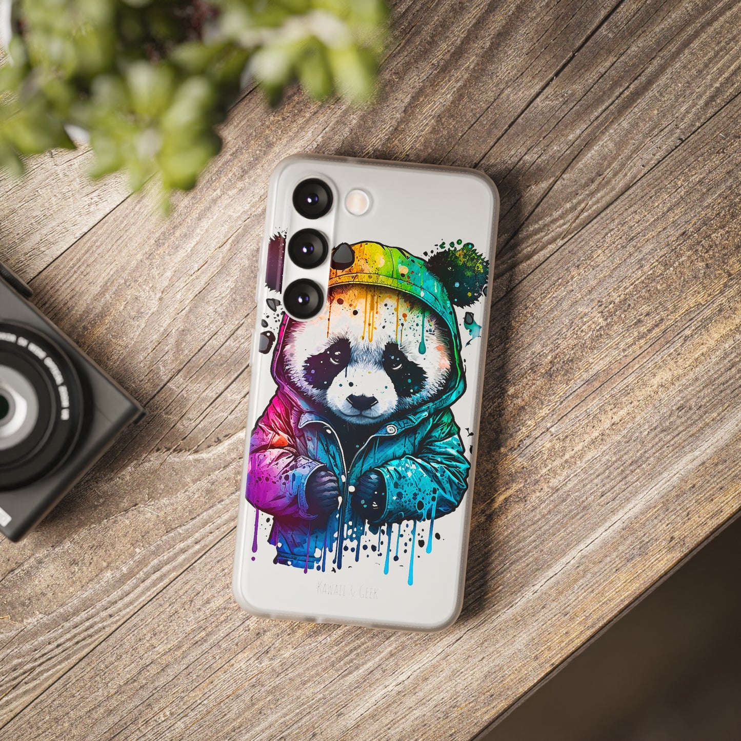 Cute Panda Flexi phone Case - Protect Your Phone with Some Unique and Adorable Style