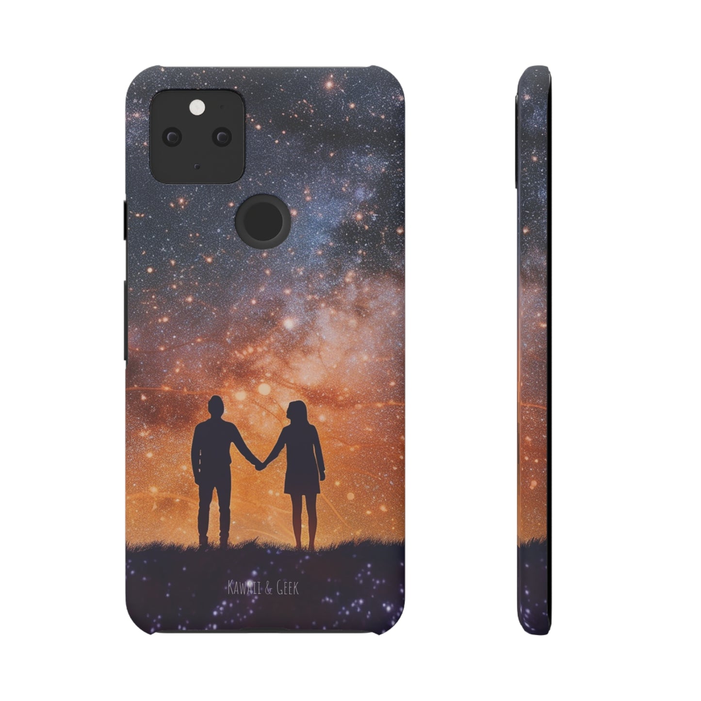 Starry Night Lovers Phone Case - Embrace the Beauty of the Night Sky