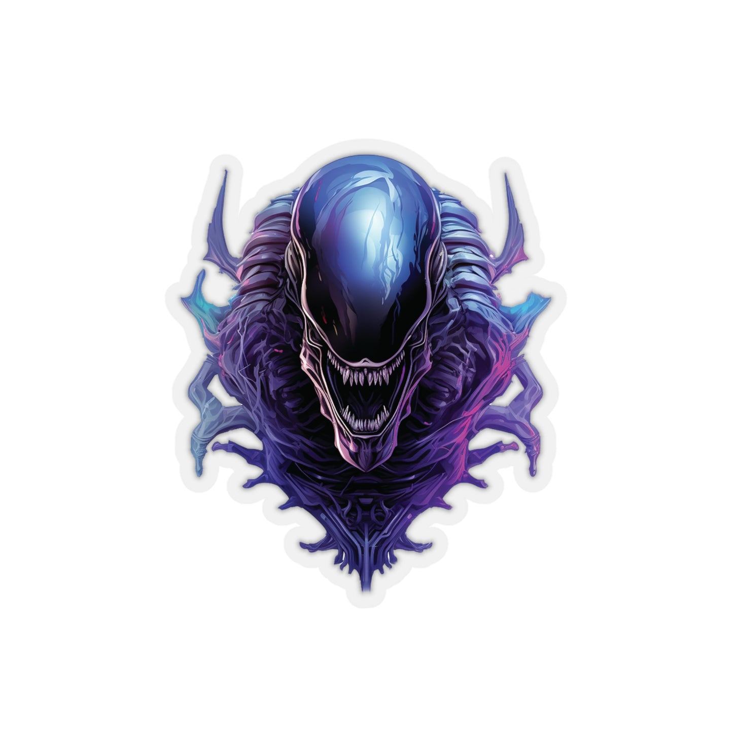 Alien Xenomorph Sticker - Unleash Extraterrestrial Menace